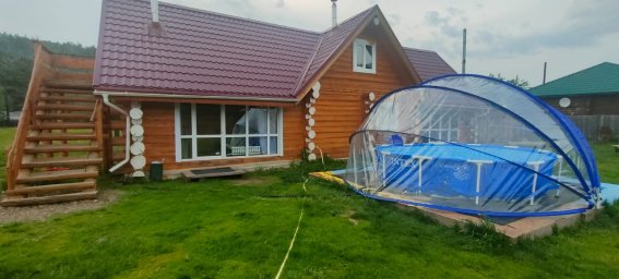 Бассейн вид сбоку